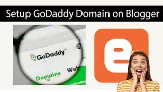 how to add a domain from Godaddy to Blogger in less than 5 minutes FAST & EASY #domain