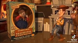 toy story 2 woody arm ripped