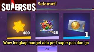 KLAIM SEMUA HADIAH SUPER SUS INDONESIA - 26 PETI KEJUTAN , GOLDEN STAR  DAN SUPER PASS