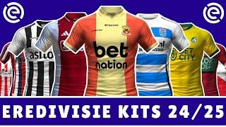 Eredivisie All Confirmed Home Kits For Upcoming Season 2024-2025.....