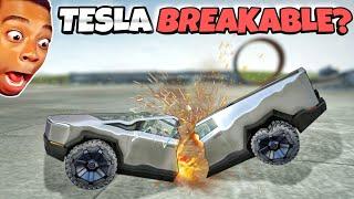 Is Tesla Breakable Now?|Extreme Car Driving Simulator beta version|