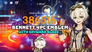 Bennett 4pc Emblem with Skyward Blade