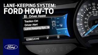 Lane Keeping System: Programming │Ford How-To | Ford