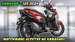 NAPAKAGANDA NG SCOOTER NG KAWASAKI, GRABI ANG SPECS AT FEATURE!