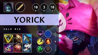 Yorick Mid vs Viktor: Legendary - EUW Master Patch 14.24