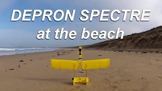 Depron Spectre at the beach