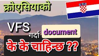 vfs document for croatia 2025 | croatia new update 2025  | croatia vfs update 2025 | croatia visa