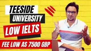 Teeside University UK | Fee low as 7500 GBP | Without Interview | Studify Group