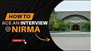 Nirma University Actual Interview Experience 2023 P1 | IPM BBA Interview Q&A Review| PI Preparation