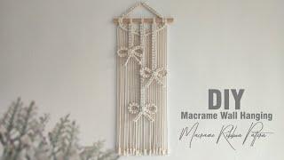 DIY Macrame Wall Hanging | Macrame Ribbon Pattern | Macrame Tutorial