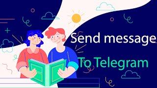 How to send messages through bot to Telegram channel by php