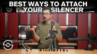 Quick Detach Vs. Direct Thread Suppressors: Best Ways To Attach a Suppressor