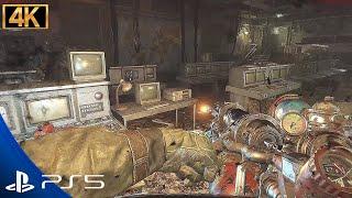 Creepy Abandoned Soviet Base | Metro Exodus Ultra Immersive Gameplay PS5 Next-Gen Graphics