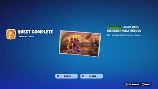 (LIMITED-TIME) Get This FREE Loading Screen In Fortnite NOW, Here's How! (The Great Peely Rescue)