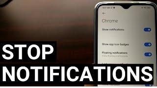Stop a Website from Sending Chrome Notifications
