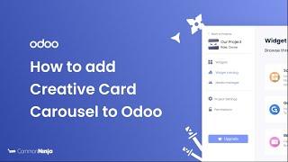 How to add a Creative Card Carousel to Odoo