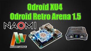 ODROID XU4 RetroPie ORA 1.5 - Naomi - Atomiswave - N64 Case Support