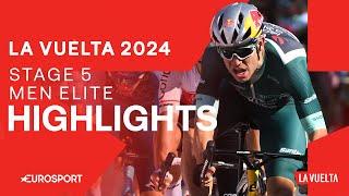 ELECTRIFYING SPRINT!  | La Vuelta a España Stage 5 Highlights | Eurosport Cycling