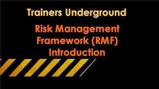 TU Introduction to NIST’s Risk Management Framework (RMF)