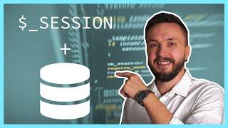 PHP Sessions in Mysql Datenbank speichern | PHP Tutorial