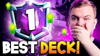 TOP 1 BEST DECK TO PUSH IN CLASH ROYALE!