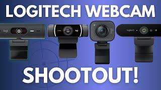 Logitech Webcam Comparison | C920, BRIO 500, StreamCam & BRIO 4K