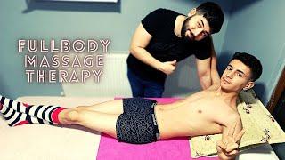 FULL BODY MASSAGE THERAPY WITH STRESS RELIEVING EFFECT - ASMR CHEST,LEG,BACK,ARM,HAND MASSAGE