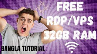 How to free RDP Unlimited use no credit | 100% working method | Bangla Tutorial 2022 | 12 Month free