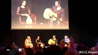 Colin playes the guitar and Jen and Meghan dance | FT3 Xivents