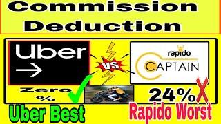 "#UBER 0% கமிஷன் UBER ஒட்டுங்க" #RAPIDO 24%ஓட்டாதீங்க⁉️|rapido bike taxi tamil |uber bike taxi tamil
