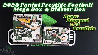 2023 Panini Prestige Football Mega box and blaster box opening