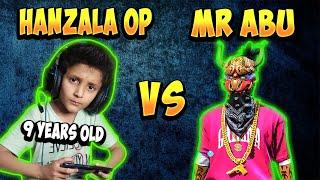 Hanzala OP Vs MR ABU | funny challenges with 9 years old V badger