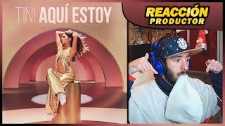 TINI - Aquí Estoy |  Reacción Productor  | #NeckeYBisweik