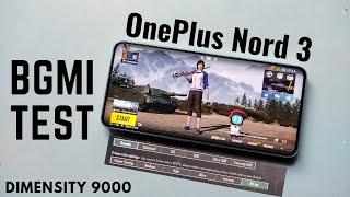 OnePlus Nord 3 BGMI *90 FPS,Battery Drain & Heating Test*