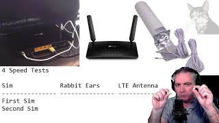 Comparing SIMs with 4g LTE Antenna and TP-Link MR600