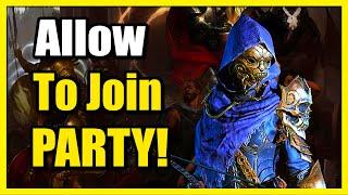 How to Allow Friends to Join your Party & Enable Quick Join in Diablo 4 (Fast Method)