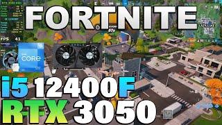 Fortnite - i5 12400F + RTX 3050