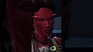 SWTOR Sith Acolyte Attempts To Flirt With Pure Blood #Shorts