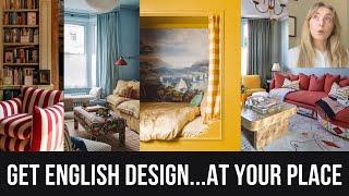 HOW TO Decorate UPDATED ENGLISH STYLE | My Top Interior Design Tips | COZY HOME DECOR