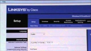 How to set a password on a Linksys router