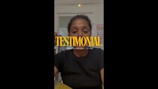 U.S VISA CLIENT TESTIMONIAL