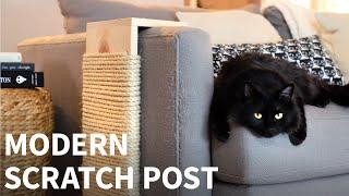 DIY Modern Cat Scratching Post | How to