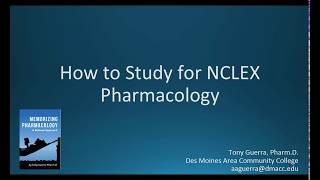 How to Study NCLEX Pharmacology (Free NCLEX Pharmacology Review Resources)