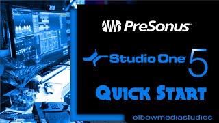 Studio One 5 Tutorial  | Getting Started and Making a Beat in Studio One