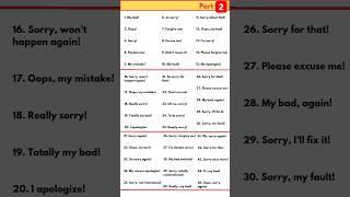 40+ Ways to Say Sorry: Creative Apologies for Any Situation.            Part ️2️⃣