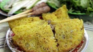 How to make Vietnamese Crepe - Banh xeo | Helen's Recipes