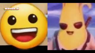 wombo ai Emoji Forthite Deepfake Ram Pam Pam Yellow Smiley