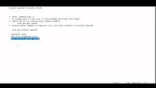 Install Apache 2 on Ubuntu Server 20 04, 18.04