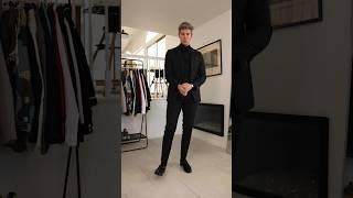 An All Black Suit for a Groom?!?