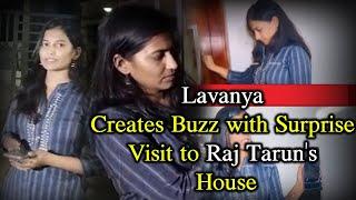 Lavanya's Surprise Visit to Raj Tarun's House Creates a Stir! | @MediaFxOfficial